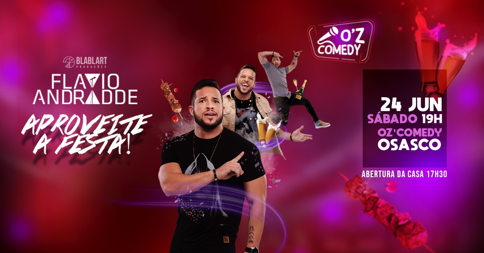 Flávio Andrade em Osasco - Aproveite a Festa