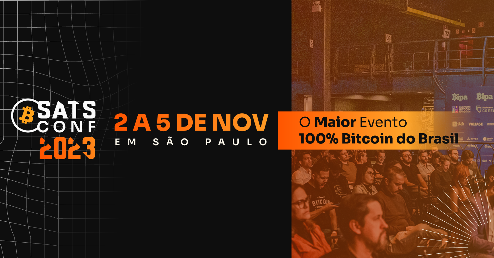 Satsconf 2023 - O Maior Evento 100% Bitcoin do Brasil em São Paulo - Sympla