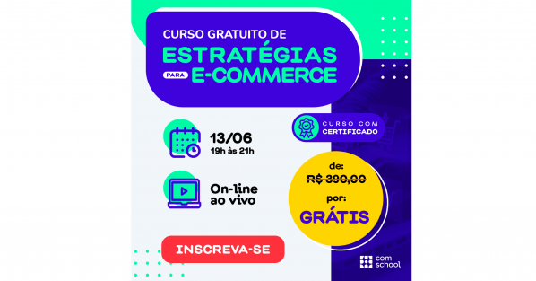Curso Gratuito de Estratégias para Ecommerce - online - Sympla