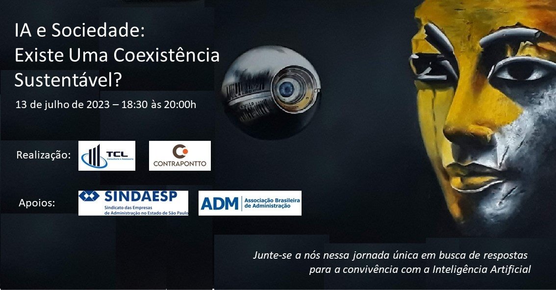 Coexistencia IA e Sociedade: Existe Uma Coexistência Sustentável? - online - Sympla