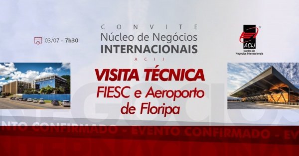 Visita Técnica Fiesc E Aeroporto De Florianópolis Em Florianópolis Sympla
