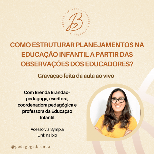 Imagem do evento Ebook -  Como estruturar planejamentos na Educação Infantil a partir da observação