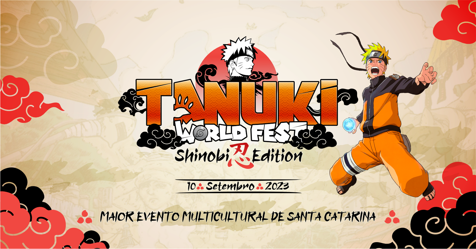 TANUKI WORLD FEST - 2023 (Shinobi - Edition) em CRICIÚMA - Sympla
