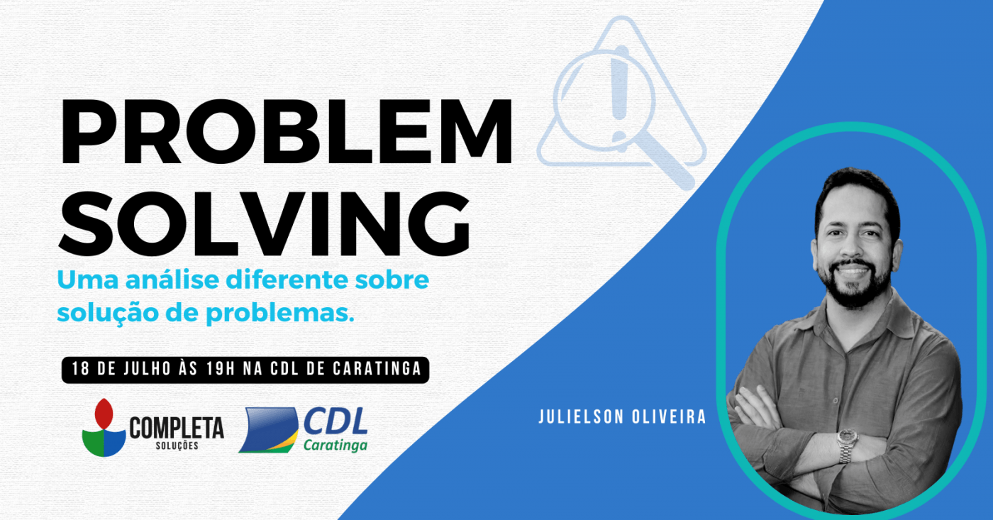 Problem Solving X Problem Fixing em Caratinga - Sympla