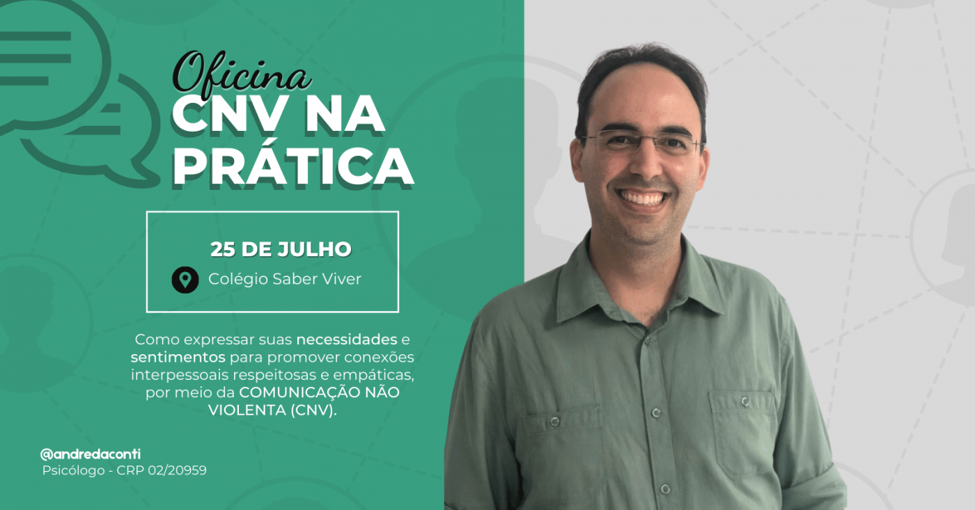Oficina CNV na Prática em Recife - Sympla