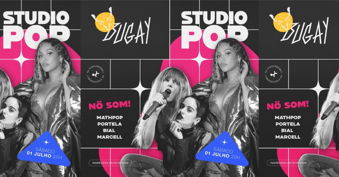 BUGAY * Ed. Studio Pop em Uberaba - Sympla