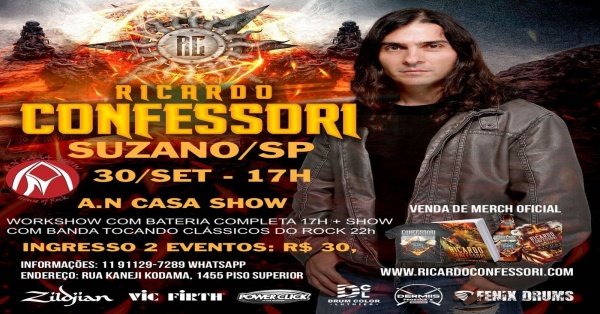 Ricardo Confessori em Suzano Sympla