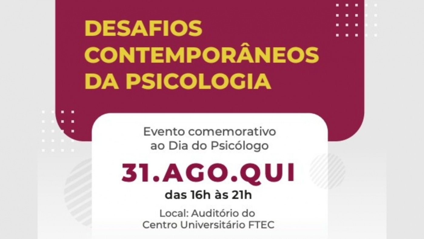 Desafios Contemporâneos da Psicologia em Caxias do Sul - Sympla