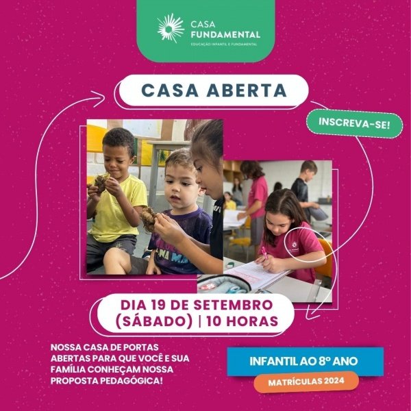 Casa Aberta | Conheça a Casa Fundamental! em Belo Horizonte - Sympla