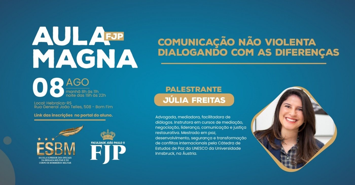 Fjp AULA MAGNA FJP - Comunicação não Violenta - Dialogando com as ...