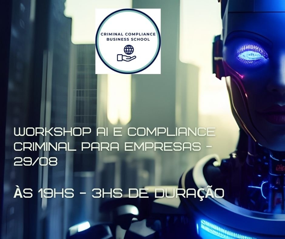 WORKSHOP AI E COMPLIANCE CRIMINAL PARA EMPRESAS - online - Sympla