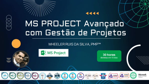 MS PROJECT Avançado com Gestão de Projetos - online - Sympla