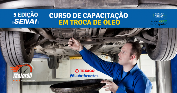 SENAI - CURSO DE CAPACITAÇÃO EM TROCA DE ÓLEO em Belo Horizonte - Sympla