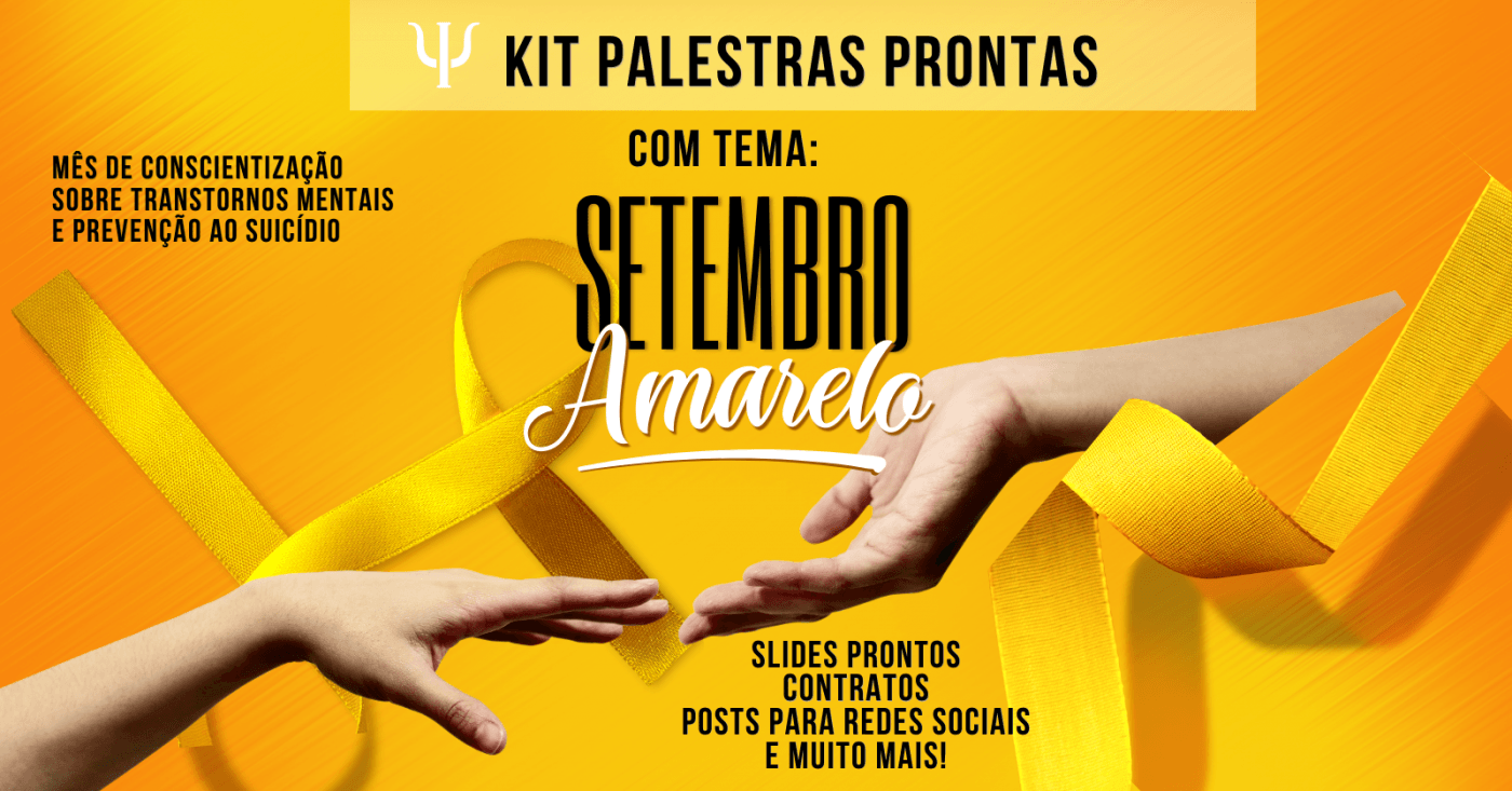 Kit Palestras prontas Setembro amarelo - online - Sympla