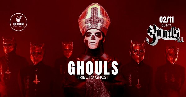 GHOULS - TRIBUTO GHOST em Rio de Janeiro - Sympla