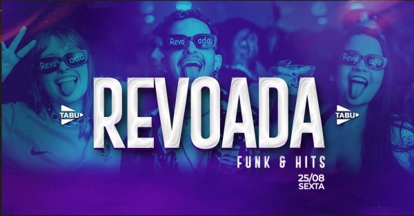 Revonda Raper REVOADA - FUNK E HITS em Porto Alegre - Sympla