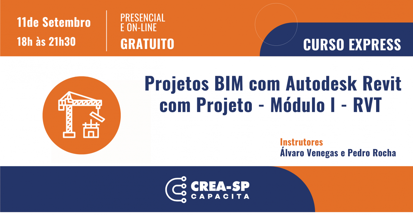 CURSO EXPRESS: PROJETOS BIM COM AUTODESK REVIT COM PROJETO (Módulo I ...