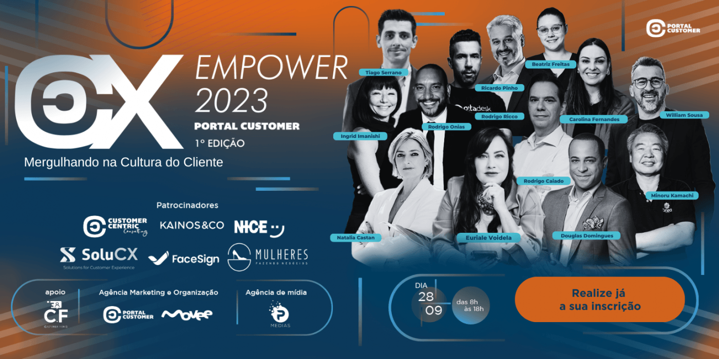 CX EMPOWER 2023 - Portal Customer em São Paulo - Sympla