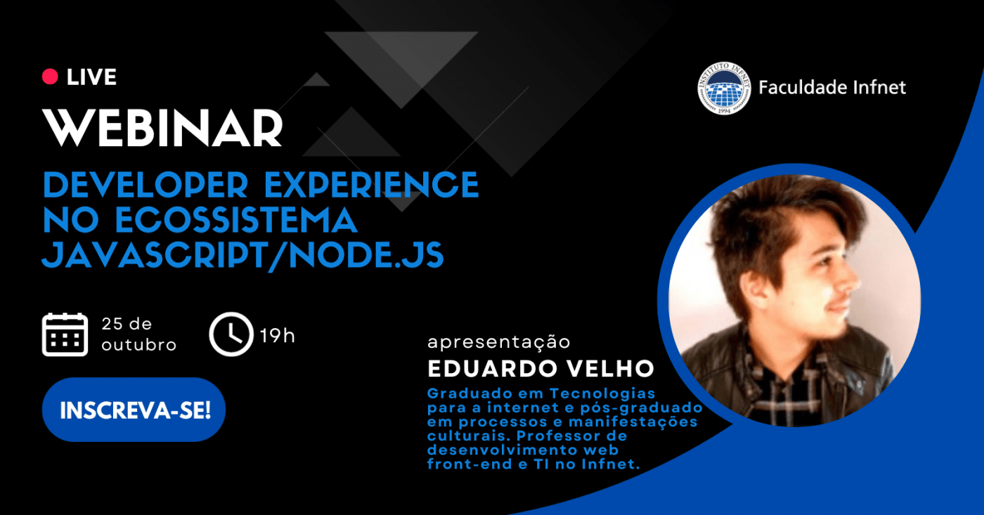 Developer Experience no ecossistema JavaScript/Node.js - online - Sympla