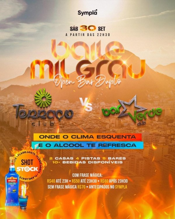 OPENDUPLO TERRAÇO CLUB vs BAR VERDE CLUB em São Paulo Sympla