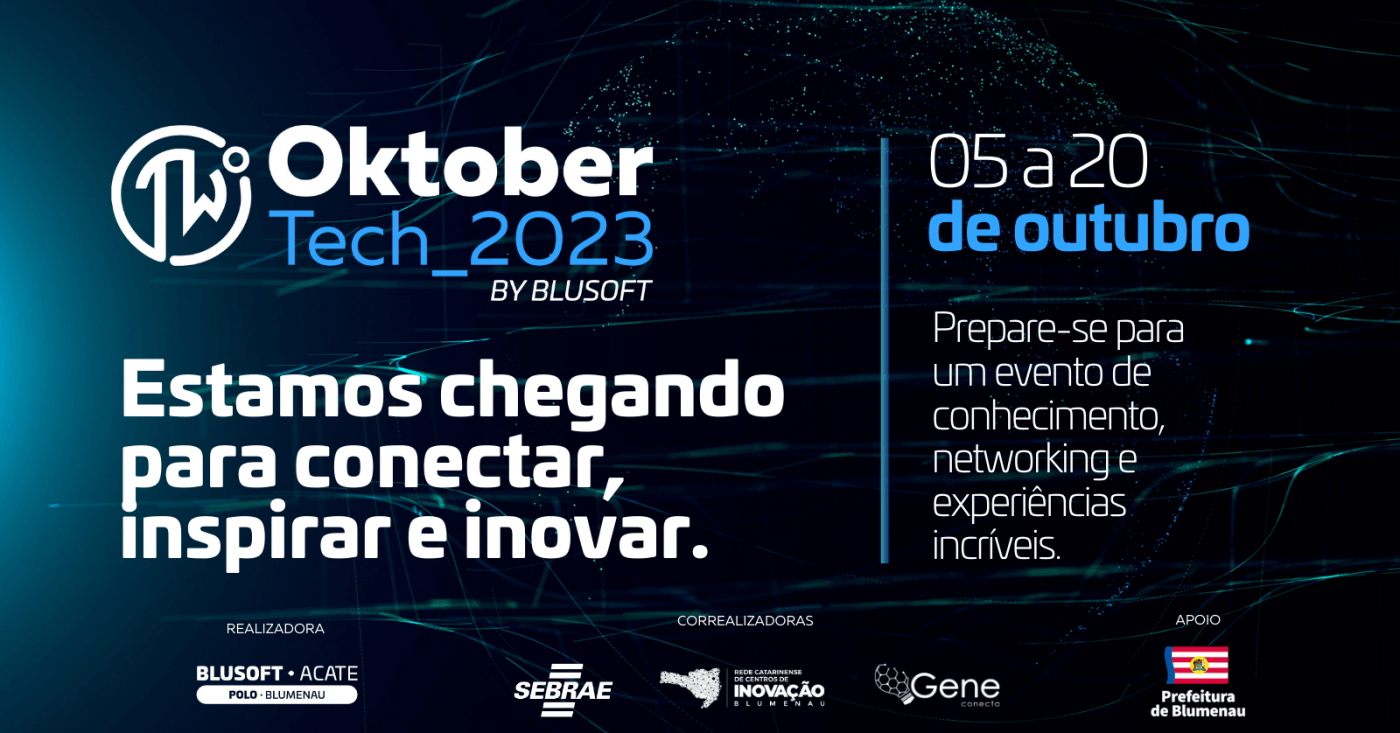 October Tech OktoberTech 2023 em Blumenau - Sympla