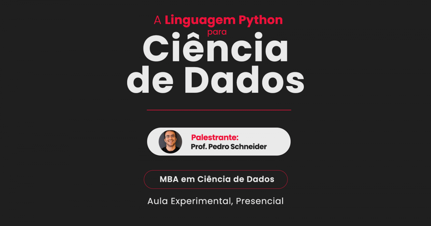 A Linguagem Python para Ciência de Dados em Vitória - Sympla