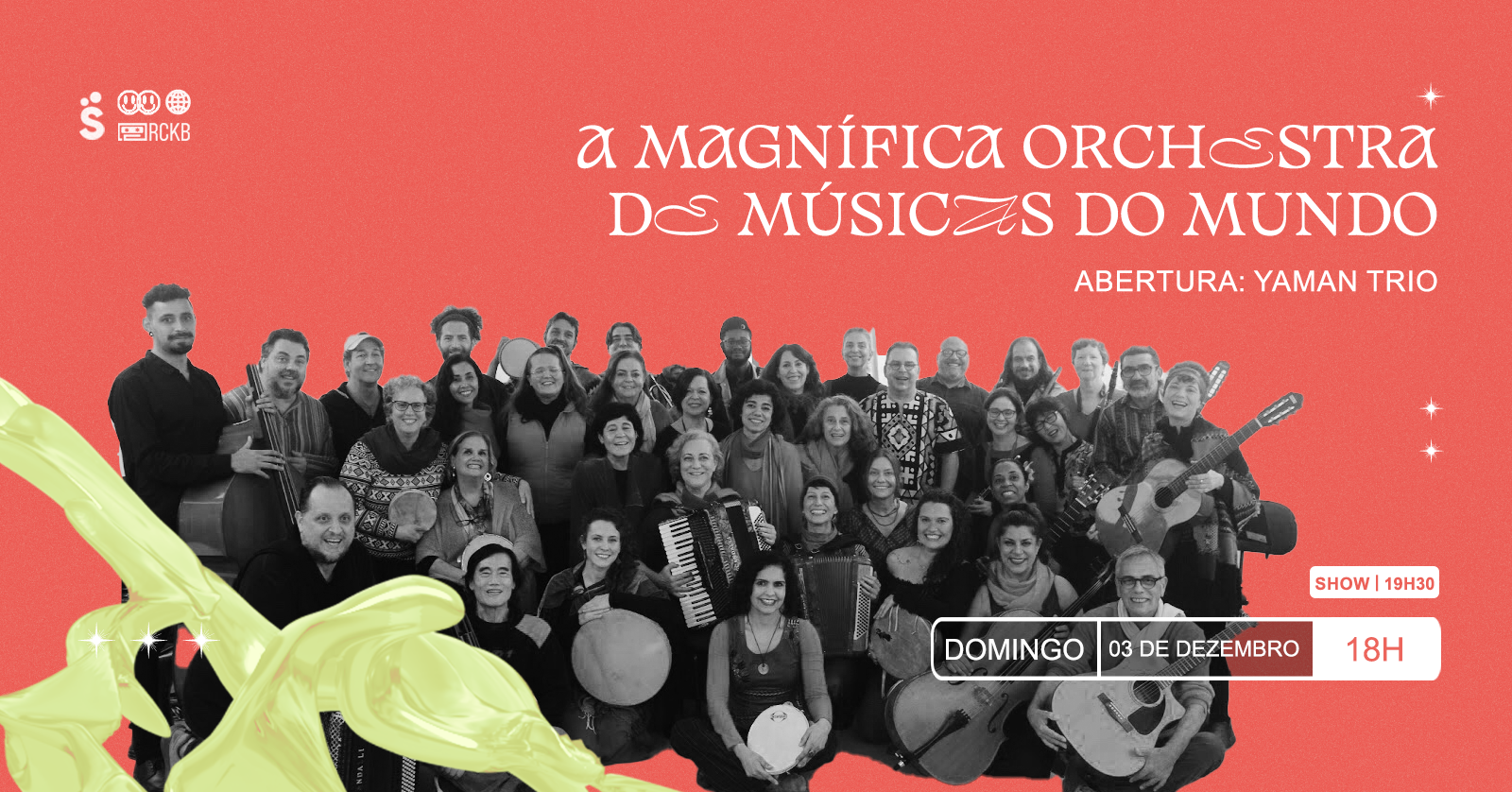 A Magnífica Orchestra de Músicas do Mundo em São Paulo - Sympla