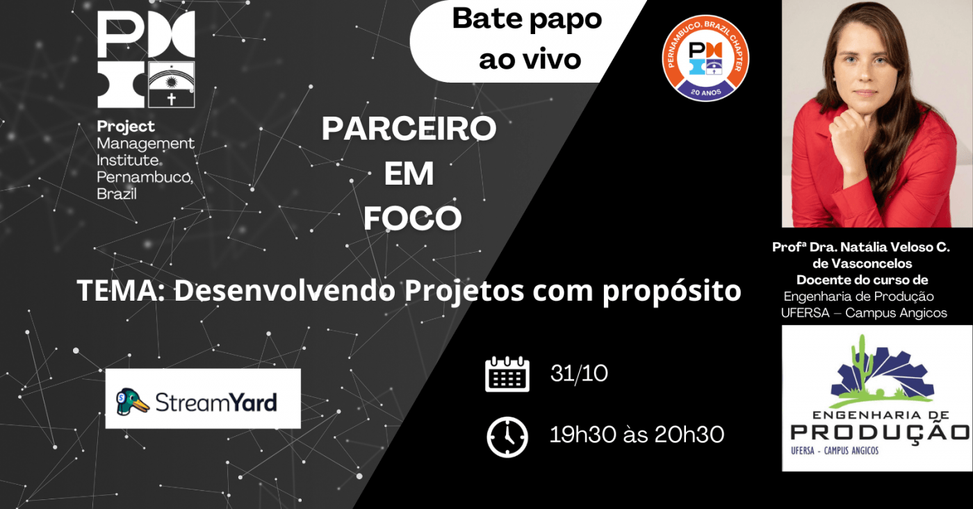 PARCEIRO EM FOCO 8º edição - online - Sympla