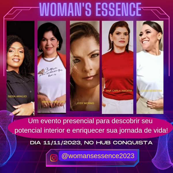 Imersão Woman's Essence em Vitória da Conquista - Sympla