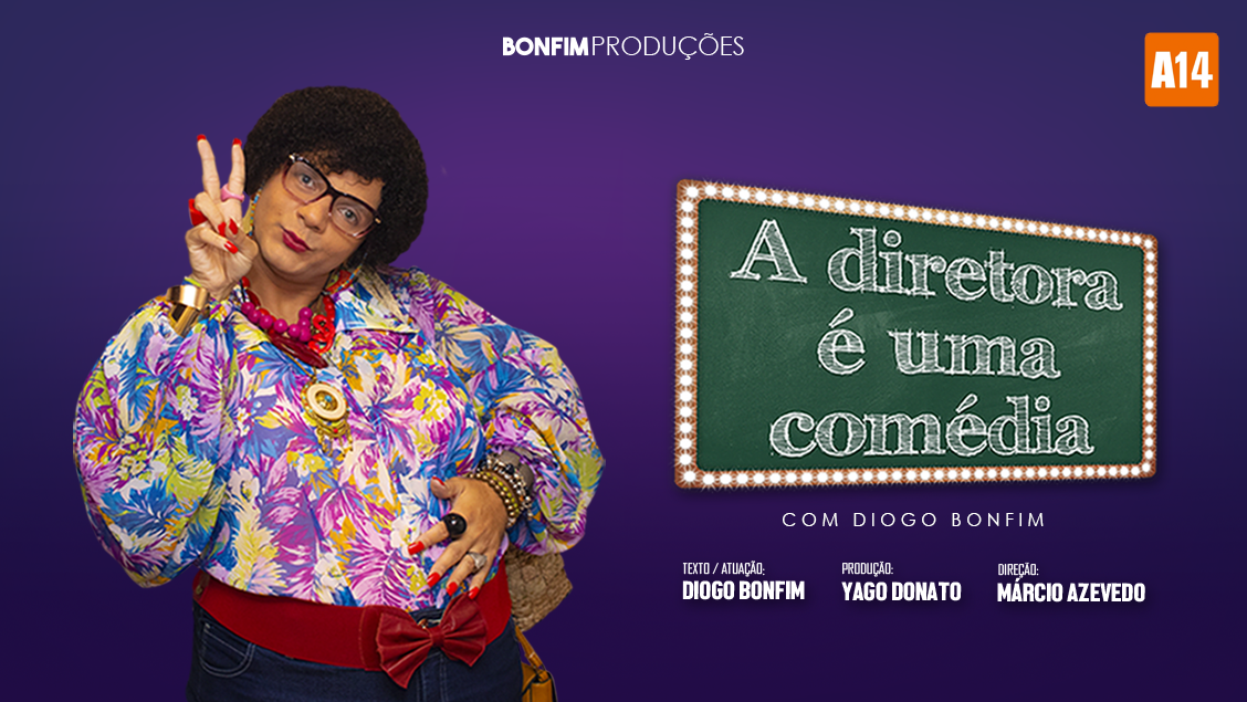 A Diretora é uma comédia - 09 de Agosto - Teatro Raul Cortez