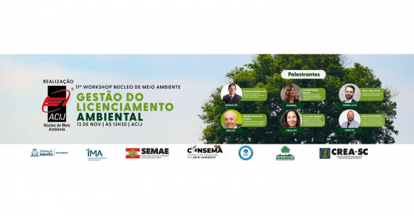 Workshop Gestão do Licenciamento Ambiental em Joinville - Sympla