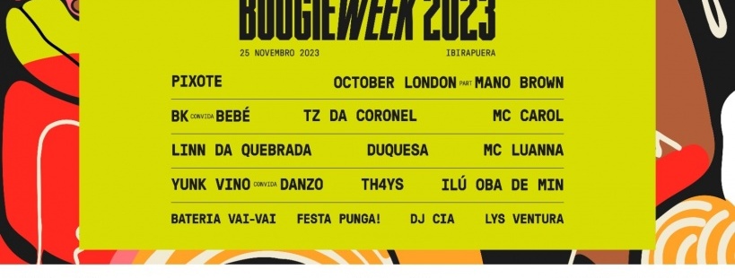 FESTIVAL BOOGIE WEEK 2023 em São Paulo - Sympla