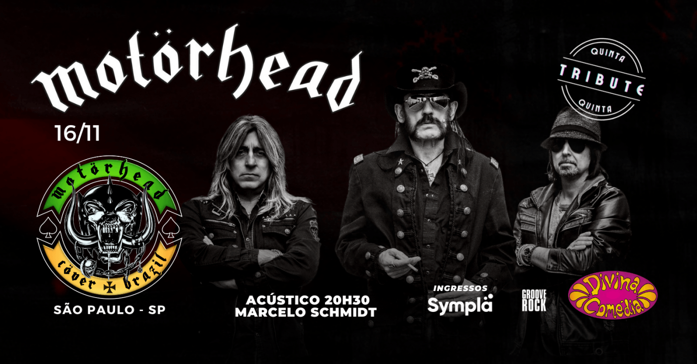 Motörhead Cover Brazil (São Paulo - SP) em Porto Alegre - Sympla