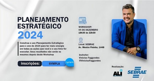 Planejamento Estratégico 2024 em Montes Claros - Sympla