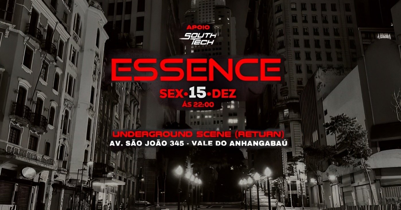 ESSENCE - VALE DO ANHANGABAÚ em São Paulo - Sympla