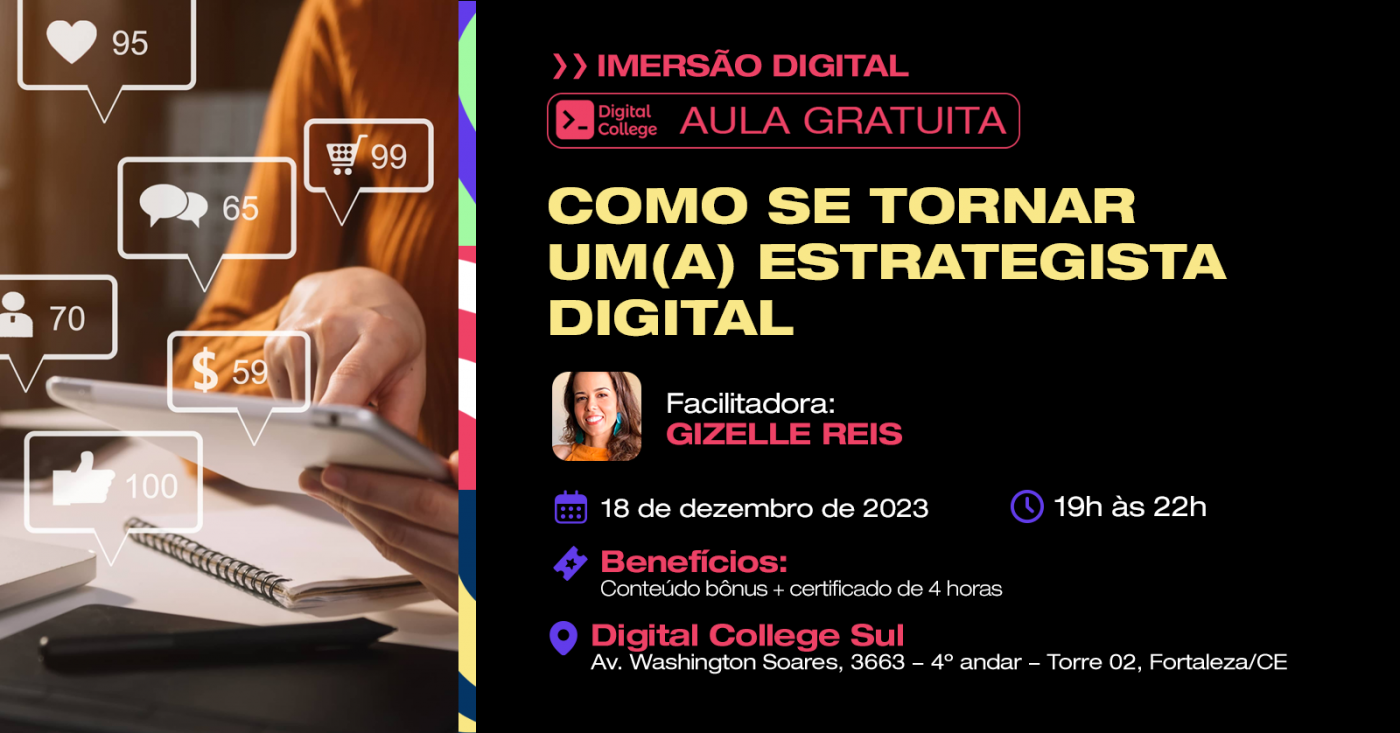 IMERSÃO DIGITAL | COMO SE TORNAR UM (A) ESTRATEGISTA DIGITAL em ...
