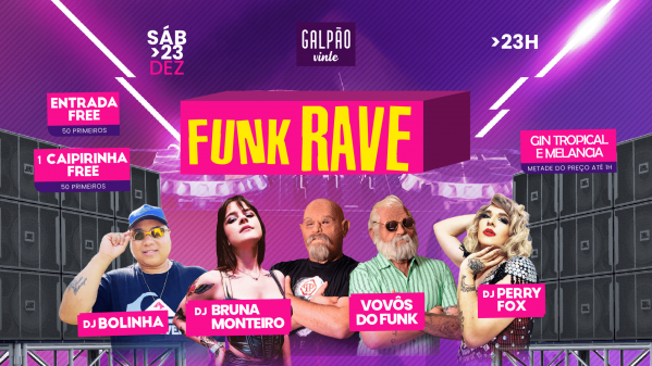 Funk Rave no Galpão 20 em Ribeirão Preto - Sympla