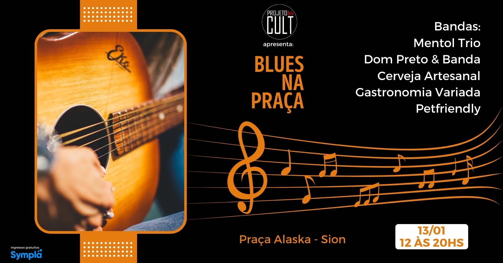 Blues na Praça em Belo Horizonte - Sympla