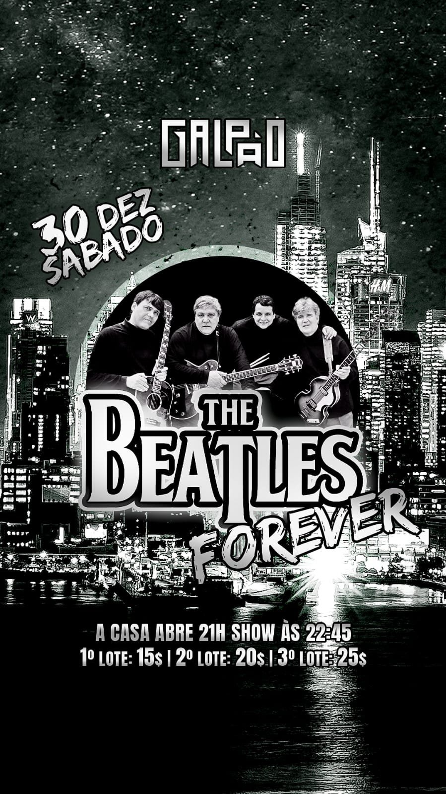 The Beatles Forever em Barbacena - Sympla