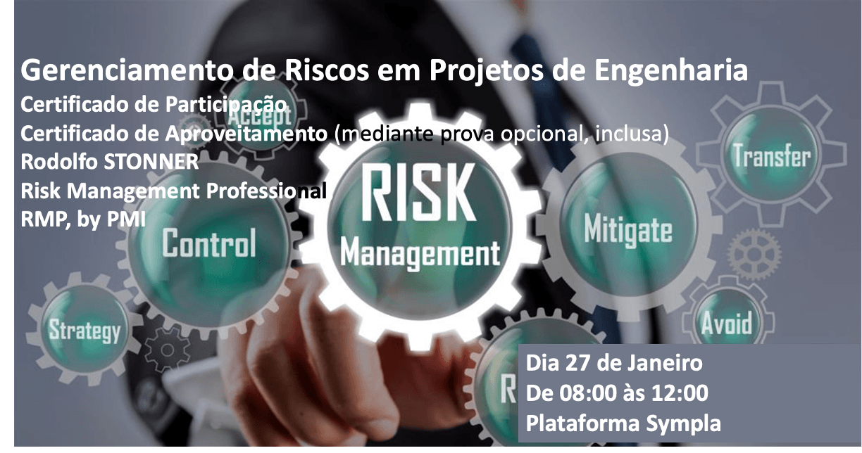Gerenciamento de Riscos em Projetos de Engenharia - online - Sympla