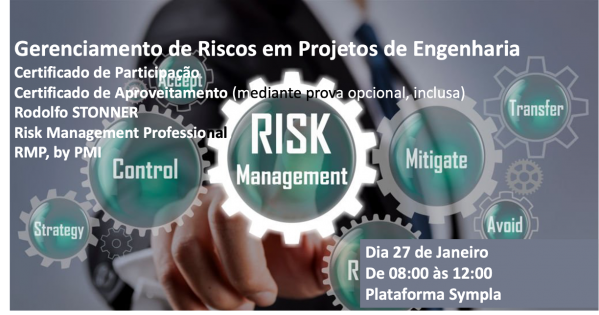 Gerenciamento de Riscos em Projetos de Engenharia - online - Sympla
