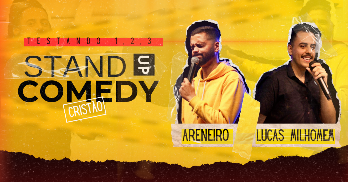 Stand Up Comedy - (ARENEIRO e LUCAS MILHOMEM) em Brasília - Sympla