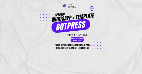 Workshop API Whatsapp   Templates de Notificação via Botpress online