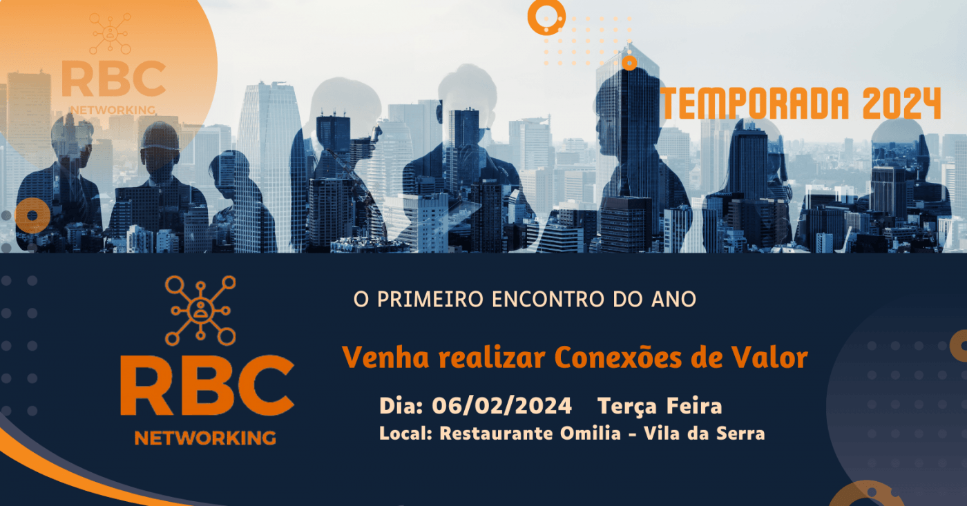 RBC NETWORKING em Nova Lima - Sympla