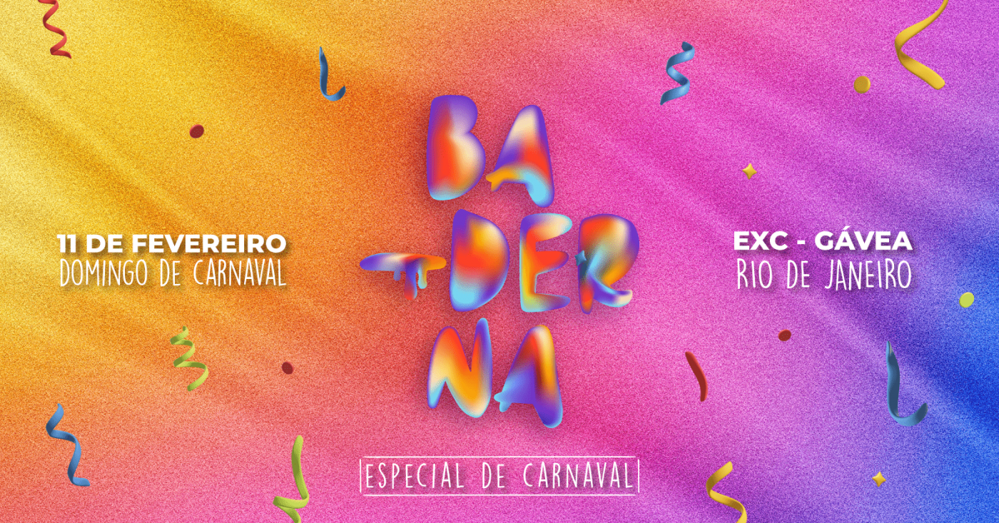 Baderna de Carnaval | 11/02 em Rio de Janeiro - Sympla