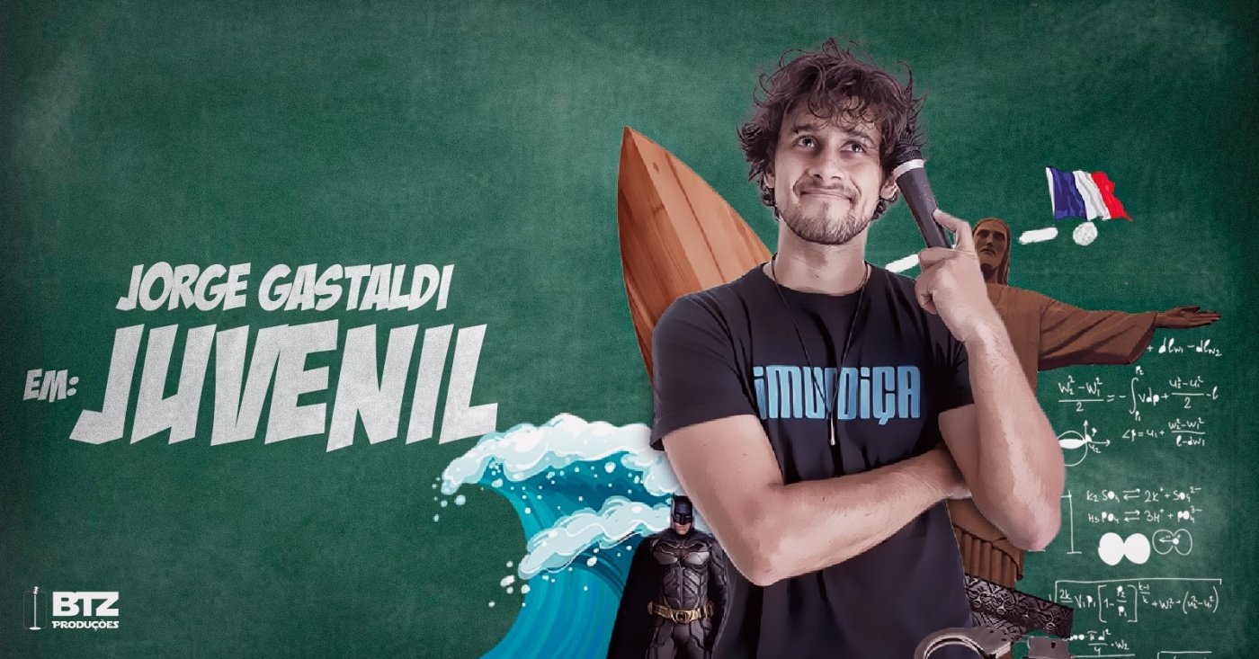 JORGE GASTALDI no Porão Comedy Club Blumenau em Blumenau - Sympla