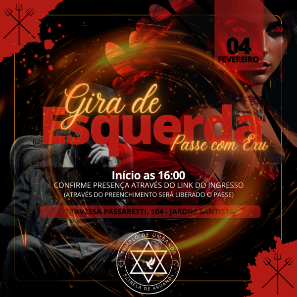 GIRA DE ESQUERDA em Mauá - Sympla