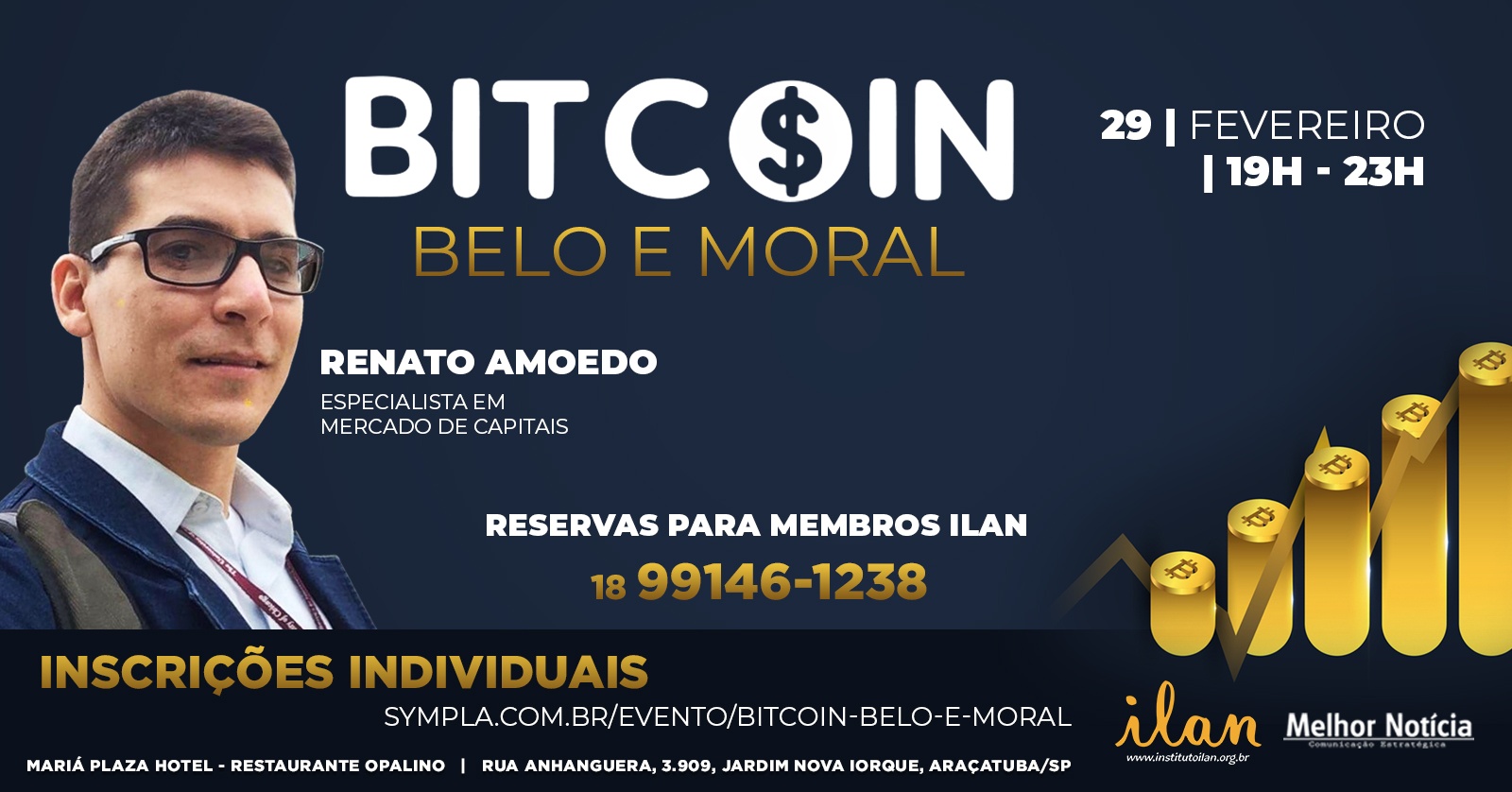 BITCOIN - Belo e Moral em Araçatuba - Sympla