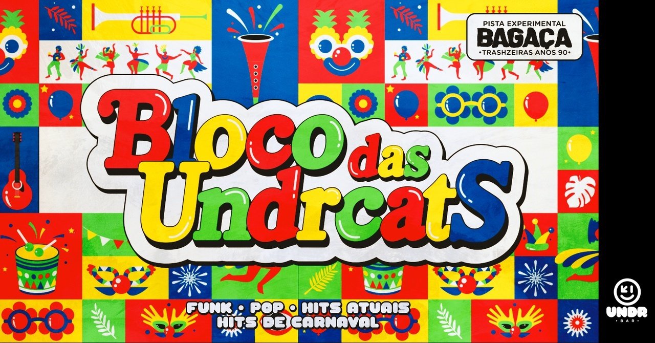 Bloco das UndrCats + Bagaça em Joinville - Sympla