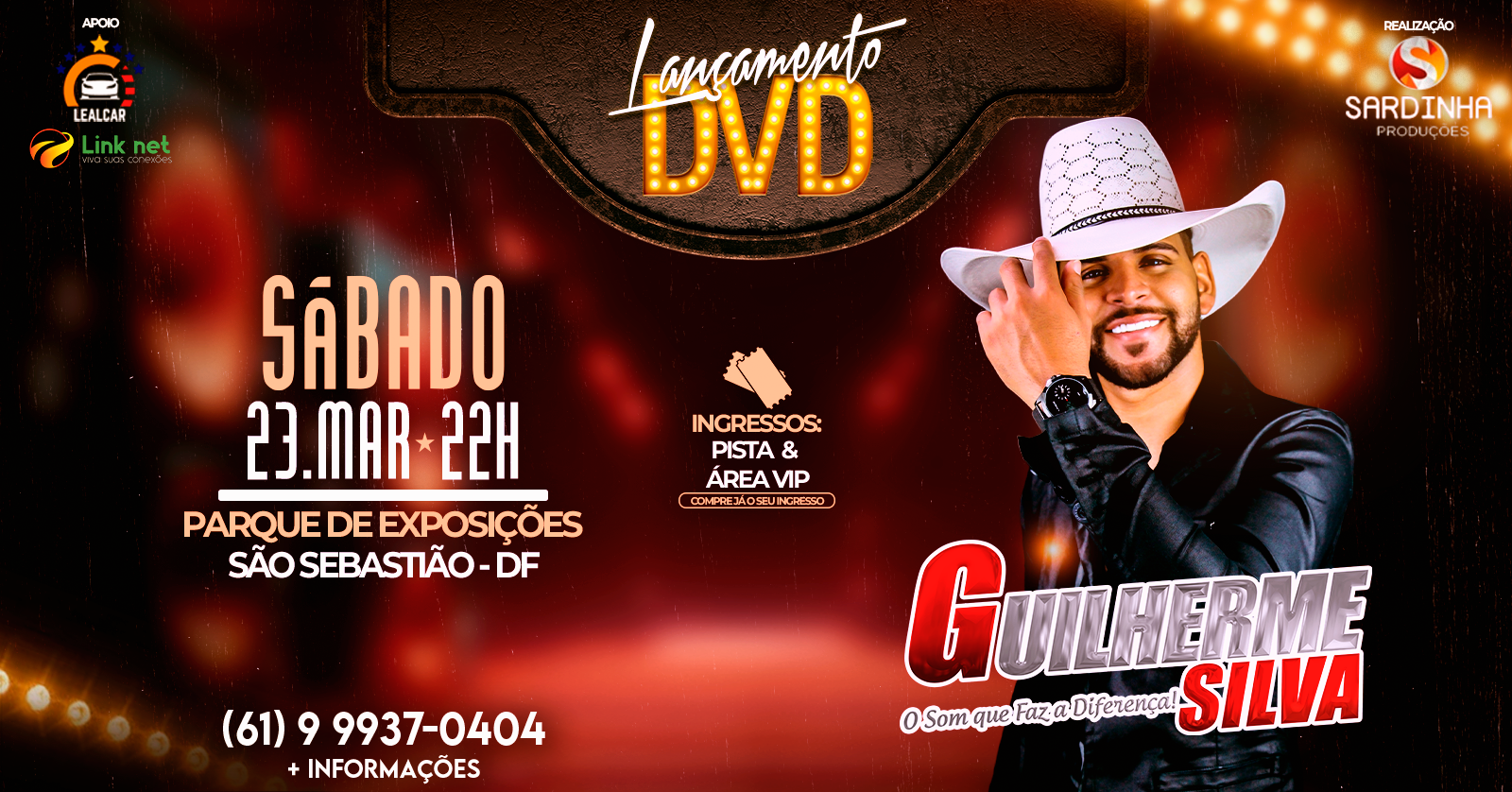 Guilherme silva - Lançamento do DVD em Brasília - Sympla